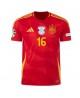 Günstige Spanien Rodri Hernandez #16 Heimtrikot EM 2024 Kurzarm